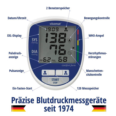 Visomat Comfort Form + 4 Pile AA Duracell Plus