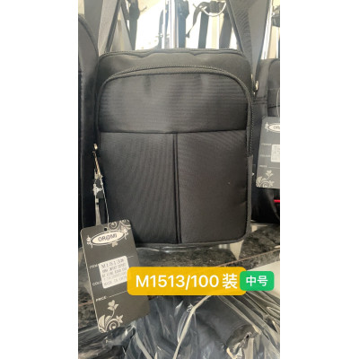Borsello Uomo Nylon Nero Impermeabile M1513