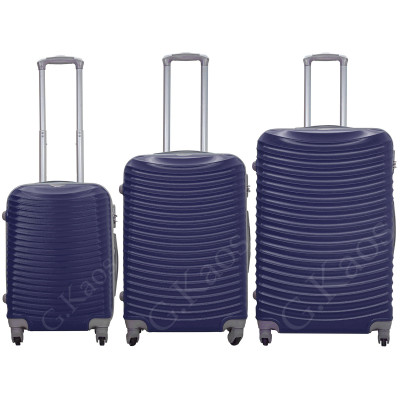 Tris Valigia ABS Quattro Ruote ORMI