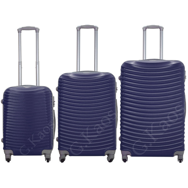 Tris Valigia ABS Quattro Ruote ORMI