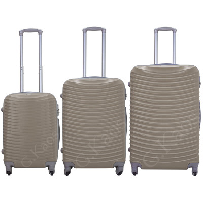 Tris Valigia ABS Quattro Ruote ORMI