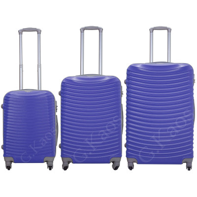 Tris Valigia ABS Quattro Ruote ORMI