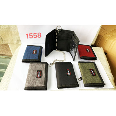 Portafoglio Tessuto Young Boy con Catena Antifurto