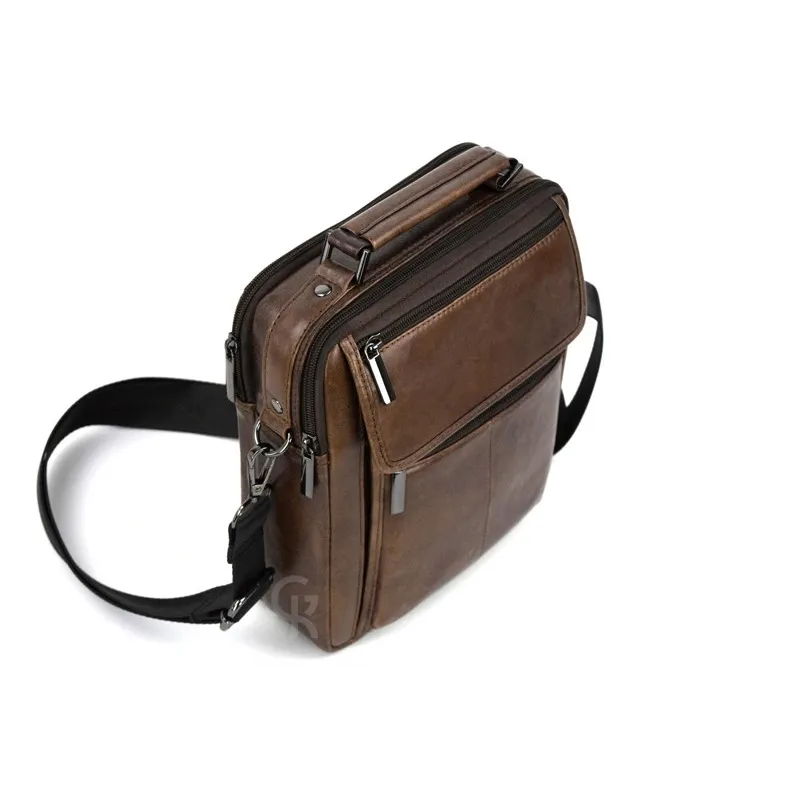 Borsa Tracolla Uomo in Vera Pelle Art. 8816