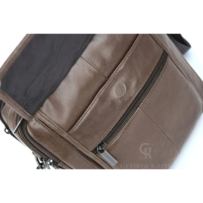 Borsa Tracolla Uomo in Vera Pelle Art. 8816