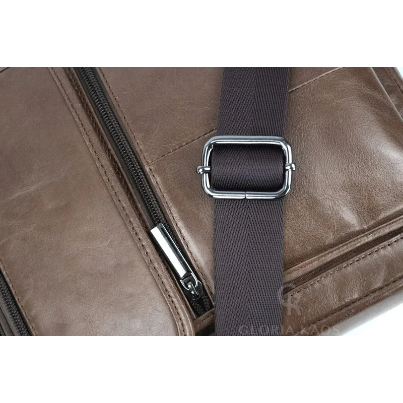 Borsa Tracolla Uomo in Vera Pelle Art. 8816