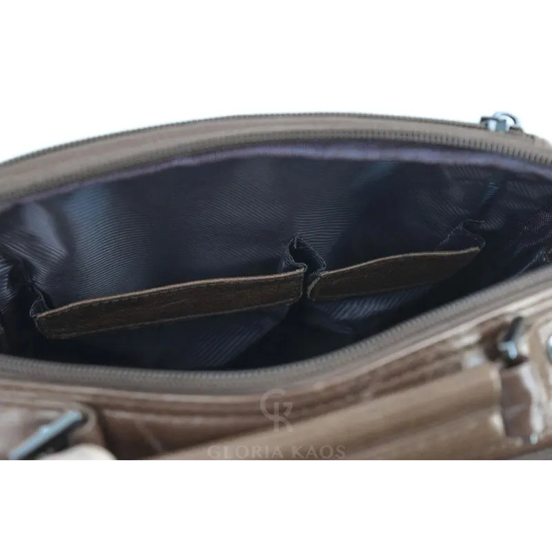 Borsa Tracolla Uomo in Vera Pelle Art. 8816