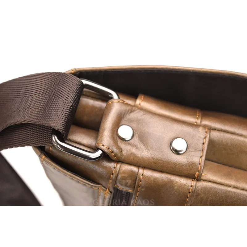 Borsa Tracolla Uomo in Vera Pelle Art. 8822