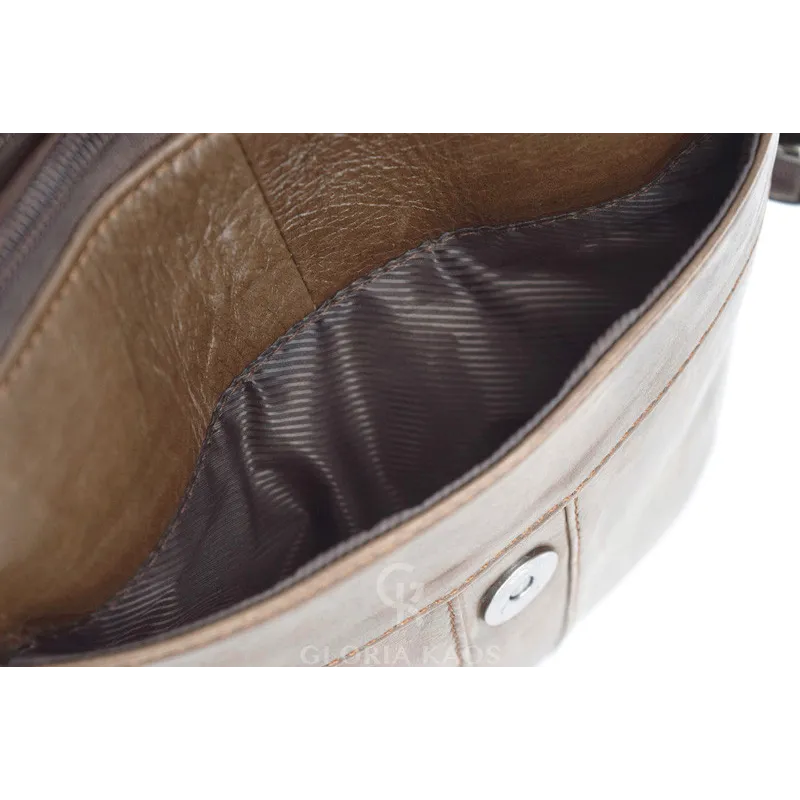 Borsa Tracolla Uomo in Vera Pelle Art. 8822