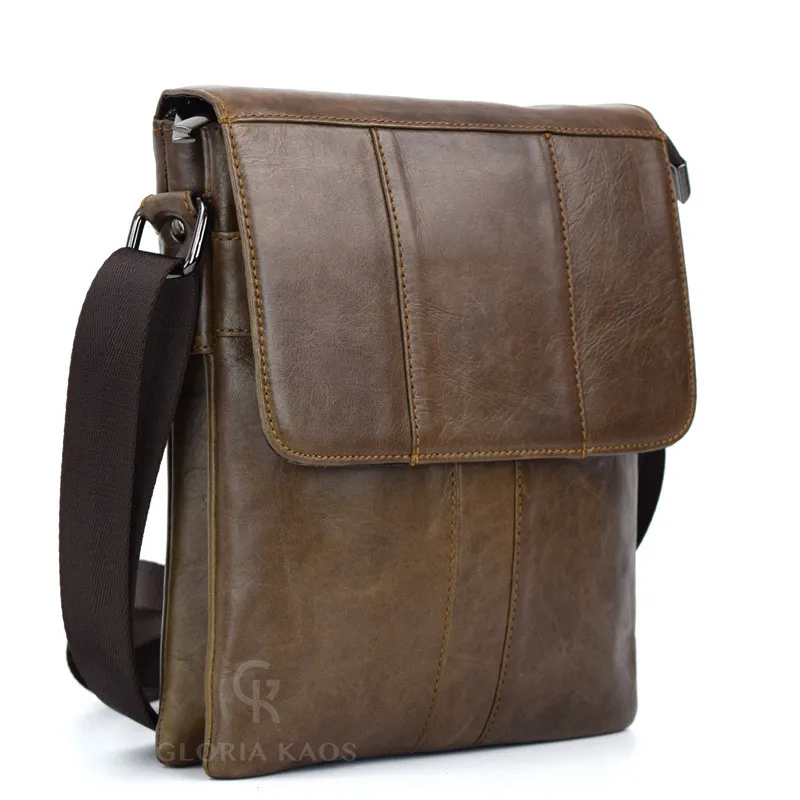 Borsa Tracolla Uomo in Vera Pelle Art. 8822