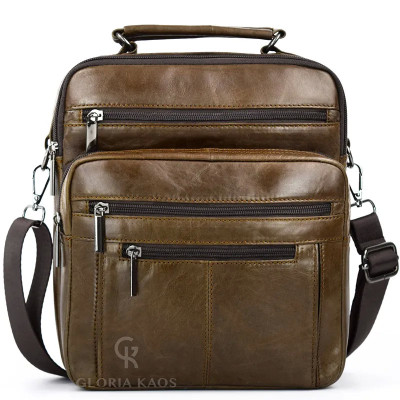 Borsa Tracolla Uomo in Vera Pelle Alta Qualita' Art. 8807 Borsa Tracolla Uomo in Vera Pelle Alta Qualita' Art. 8807