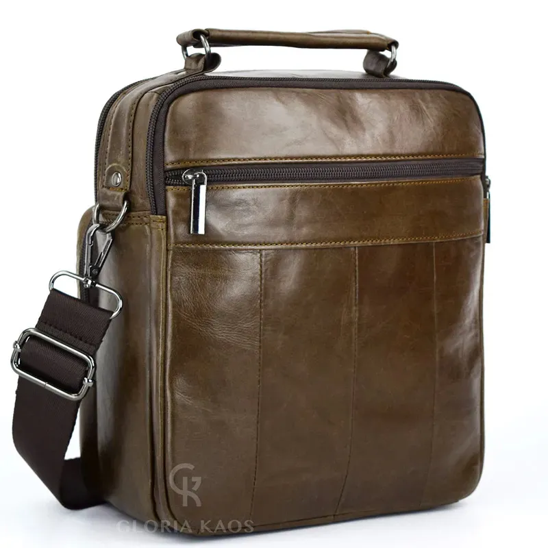 Borsa Tracolla Uomo in Vera Pelle Alta Qualita' Art. 8807