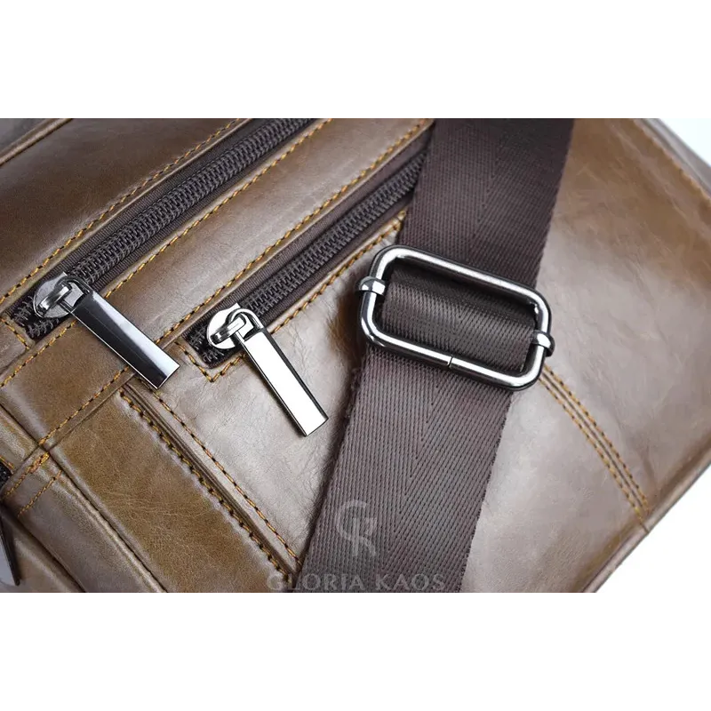 Borsa Tracolla Uomo in Vera Pelle Alta Qualita' Art. 8807