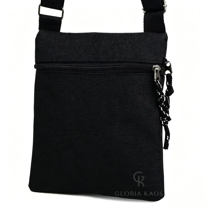 Borsa Borsello Tracolla Uomo Tessuto Art. GK-1907