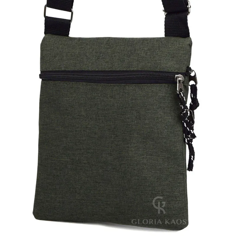 Borsa Borsello Tracolla Uomo Tessuto Art. GK-1907
