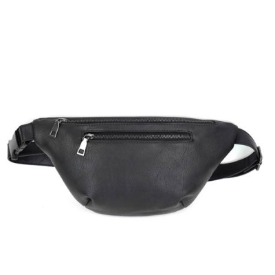 Grande Marsupio EcoPelle  Nero PAN-M1