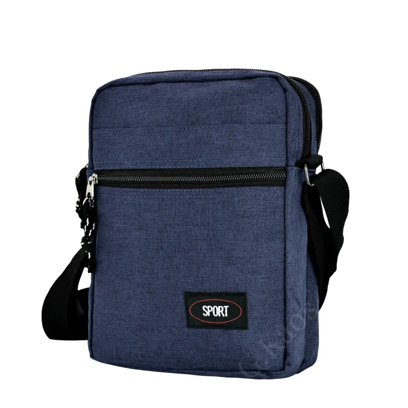 Borsa Borsello Tracolla Uomo Tessuto Art. GK-1902